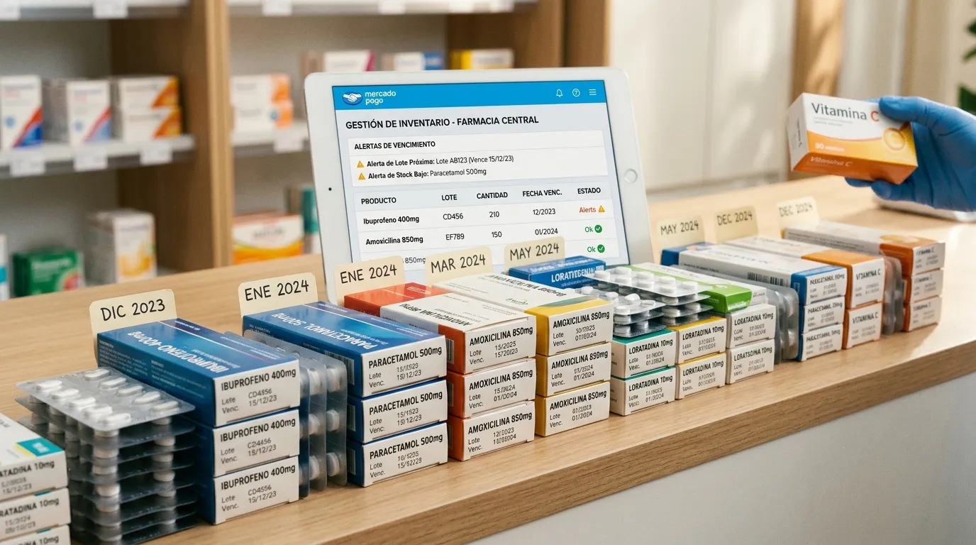 Alertas de caducidad en sistema punto de venta para farmacia