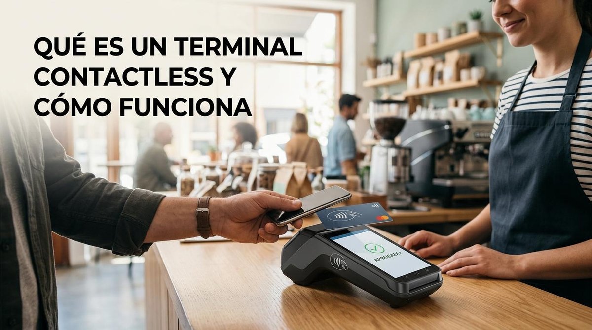 Qué es un terminal contactless y cómo funciona para realizar pagos sin contacto de forma rápida y segura.